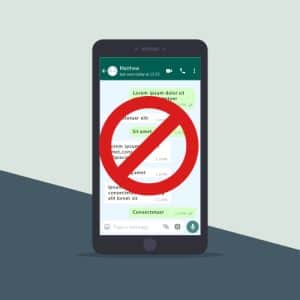 COMUNICACIÓN A TRAVÉS DE WHATSAPP CON EL DESPACHO ESTÁ PROHIBIDA