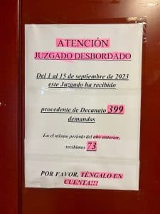 SITUACIÓN DE ATASCO DE NUESTROS JUZGADOS Y TRIBUNALES 1