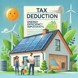 DEDUCCIÓN POR OBRAS DE MEJORA DE LA EFICIENCIA ENERGÉTICA DE VIVIENDAS