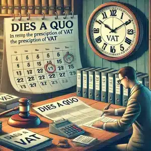 DIES A QUO DE LA PRESCRIPCIÓN DEL IVA.