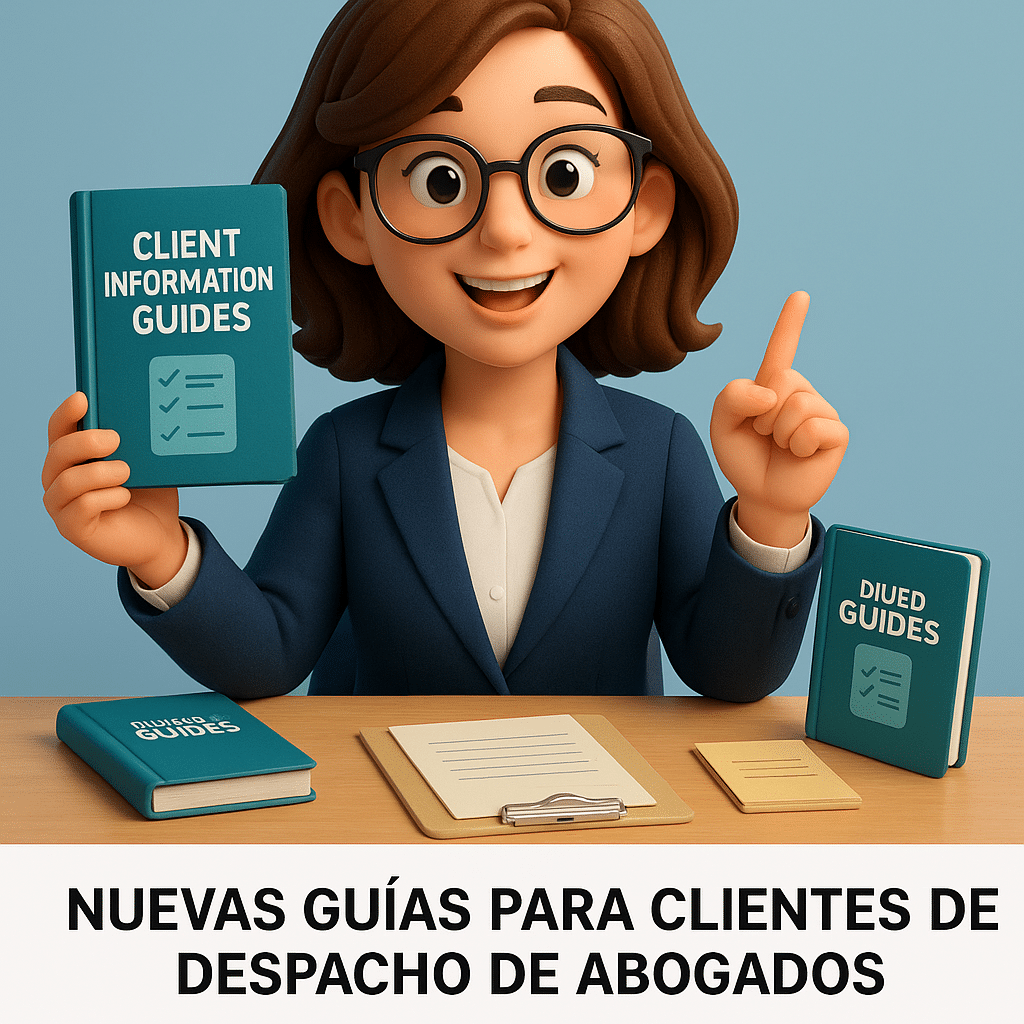guías para clientes despacho abogados