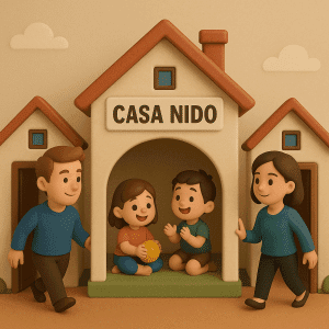 LA CASA NIDO EN CUSTODIA COMPARTIDA