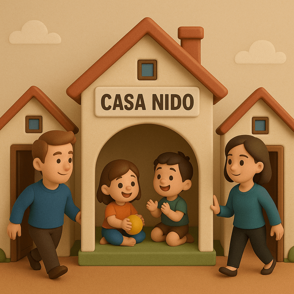 LA CASA NIDO EN CUSTODIA COMPARTIDA