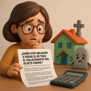 QUIÉN ESTÁ OBLIGADO A PAGAR EL IBI TRAS EL FALLECIMIENTO