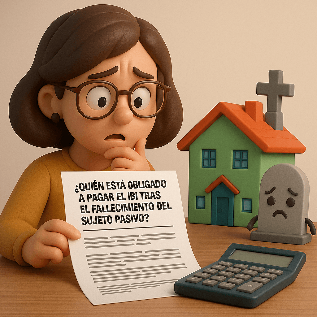 QUIÉN ESTÁ OBLIGADO A PAGAR EL IBI TRAS EL FALLECIMIENTO