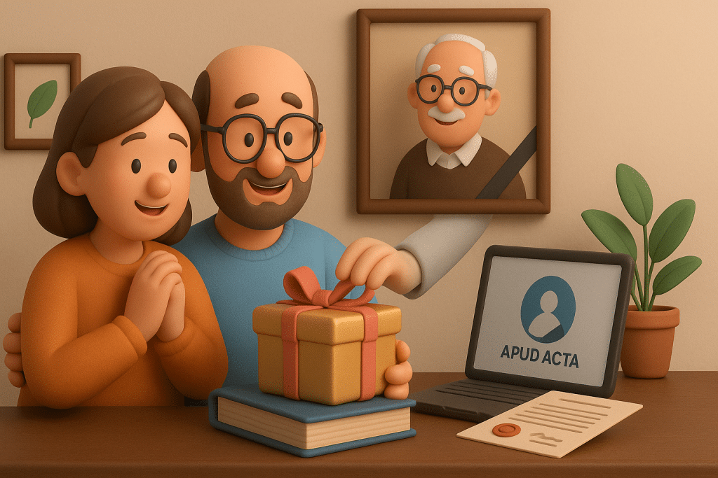 LAS DONACIONES RECIBIDAS