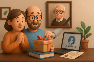 LAS DONACIONES RECIBIDAS