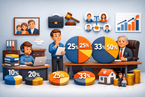 porcentaje socio trabajador relación laboral