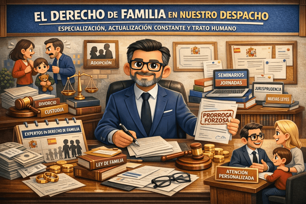 EL DERECHO DE FAMILIA EN NUESTRO DESPACHO