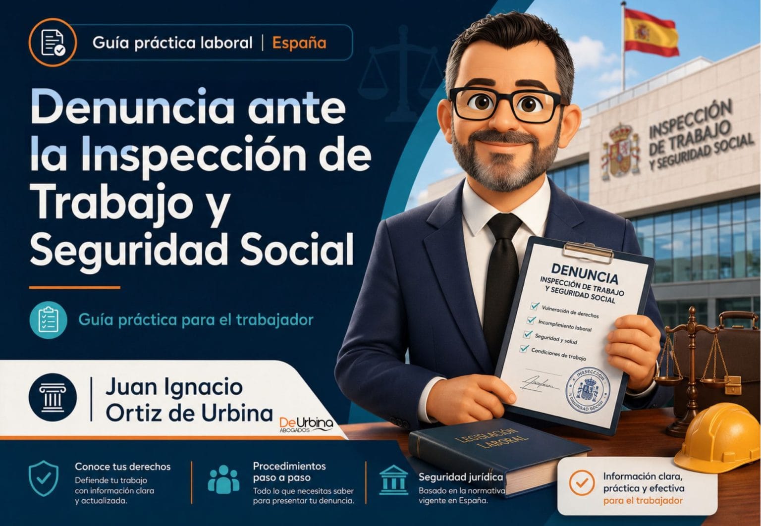 Denuncia inspector de trabajo